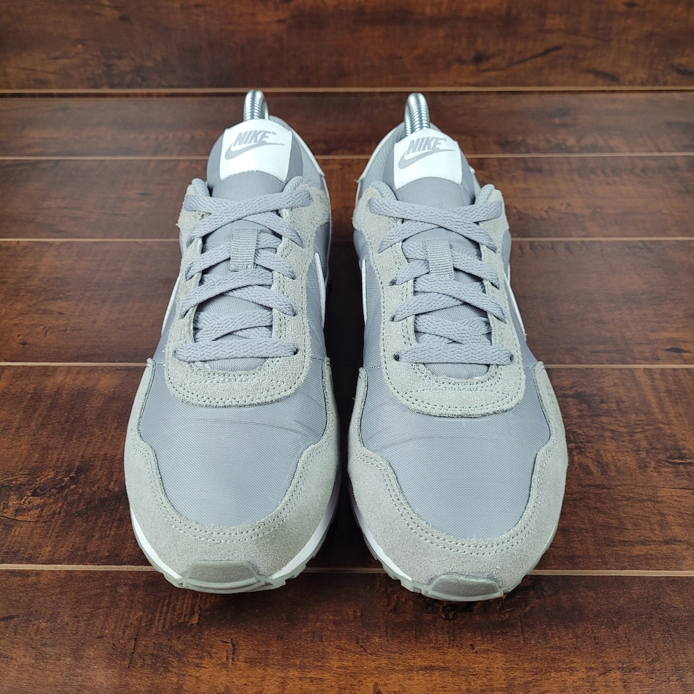 Nike Gray and White Women's Athletic Sneakers - Picture 3 of 9